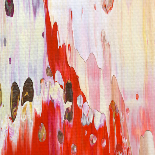Superfluous Verbosity D3 is an abstract oil-on-canvas artwork, a fractal of its parent painting Superfluous Verbosity created by Anna Judd for the Scales Collection.