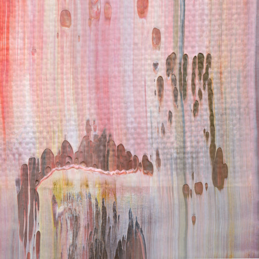 Superfluous Verbosity F4 is an abstract oil-on-canvas artwork, a fractal of its parent painting Superfluous Verbosity created by Anna Judd for the Scales Collection.