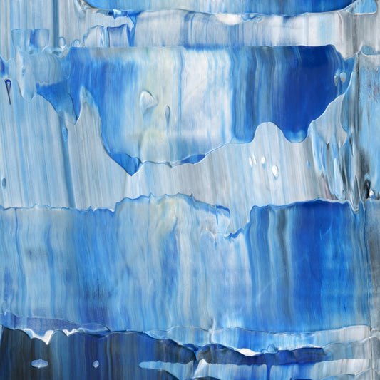 Surprising Surmounting B4 is an abstract oil-on-canvas artwork, a fractal of its parent painting Surprising Surmounting created by Anna Judd for the Scales Collection.