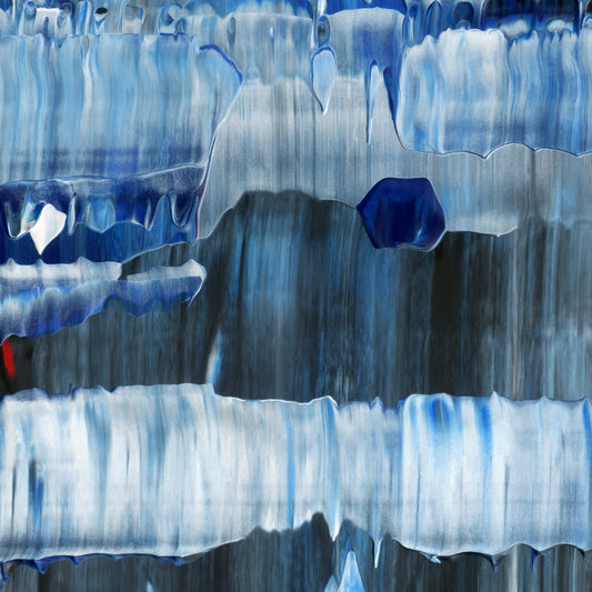 Surprising Surmounting C2 is an abstract oil-on-canvas artwork, a fractal of its parent painting Surprising Surmounting created by Anna Judd for the Scales Collection.