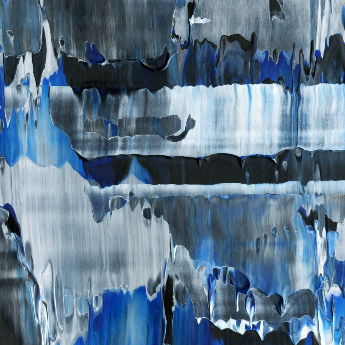 Surprising Surmounting F2 is an abstract oil-on-canvas artwork, a fractal of its parent painting Surprising Surmounting created by Anna Judd for the Scales Collection.