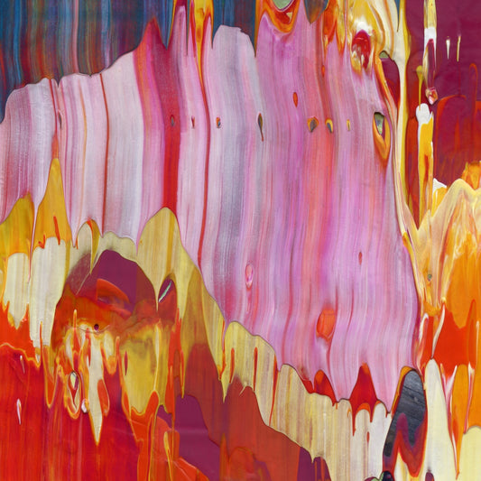 Surrender at Xanadu C3 is an abstract oil-on-canvas artwork, a fractal of its parent painting Surrender at Xanadu created by Anna Judd for the Scales Collection.