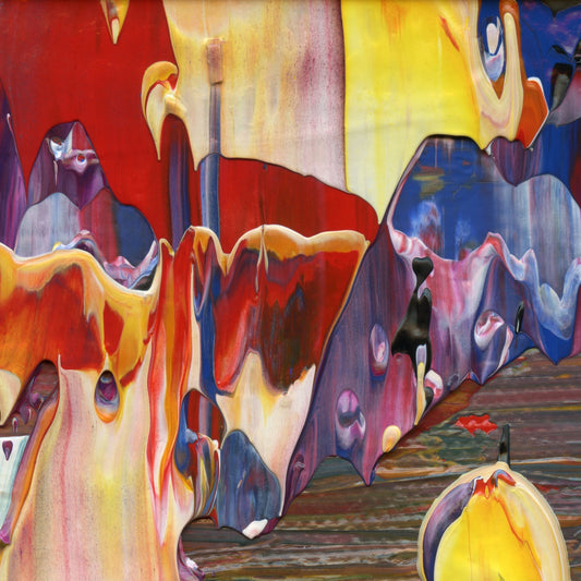 Sweet Indoctrination A2 is an abstract oil-on-canvas artwork, a fractal of its parent painting Sweet Indoctrination created by Anna Judd for the Scales Collection.