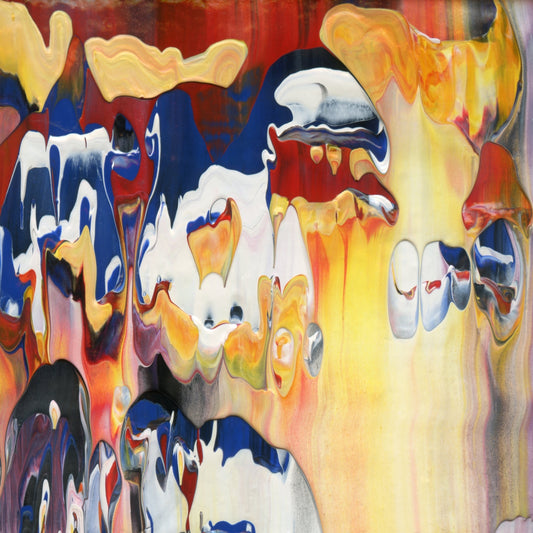 Sweet Indoctrination A4 is an abstract oil-on-canvas artwork, a fractal of its parent painting Sweet Indoctrination created by Anna Judd for the Scales Collection.