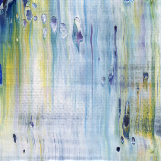 Take Me To Eleusis E1 is an abstract oil-on-canvas artwork, a fractal of its parent painting Take Me To Eleusis created by Anna Judd for the Scales Collection.