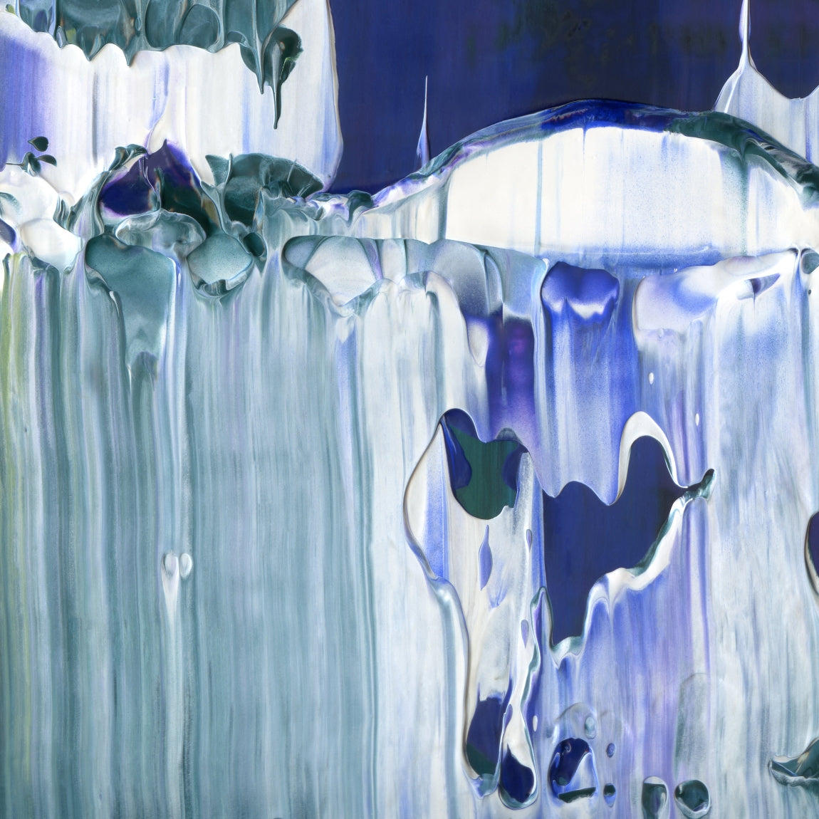 The Heart Is A Lonely Hunter D1 is an abstract oil-on-canvas artwork, a fractal of its parent painting The Heart Is A Lonely Hunter created by Anna Judd for the Scales Collection.