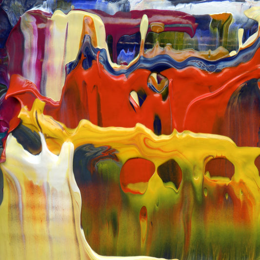 The Other Nelson A1 is an abstract oil-on-canvas artwork, a fractal of its parent painting The Other Nelson created by Anna Judd for the Scales Collection.