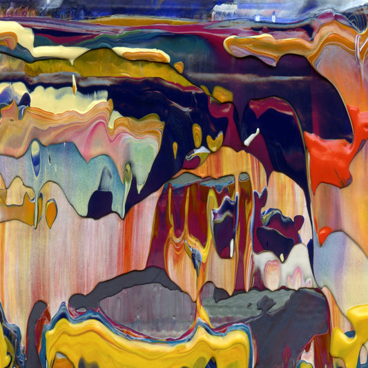 The Other Nelson A3 is an abstract oil-on-canvas artwork, a fractal of its parent painting The Other Nelson created by Anna Judd for the Scales Collection.