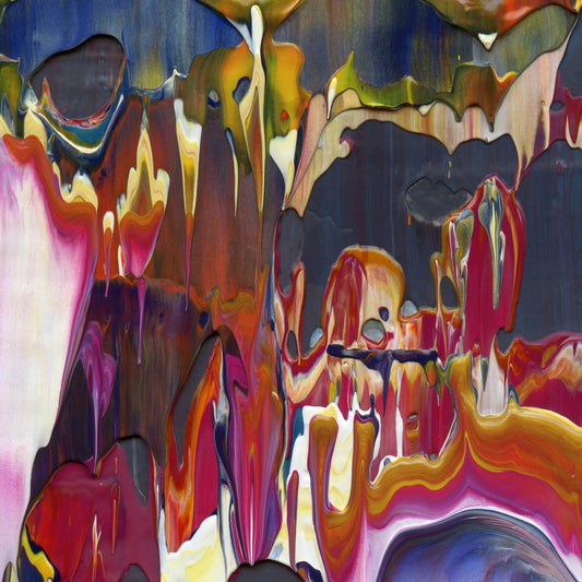 The Other Nelson B2 is an abstract oil-on-canvas artwork, a fractal of its parent painting The Other Nelson created by Anna Judd for the Scales Collection.