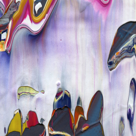 The Other Nelson C3 is an abstract oil-on-canvas artwork, a fractal of its parent painting The Other Nelson created by Anna Judd for the Scales Collection.