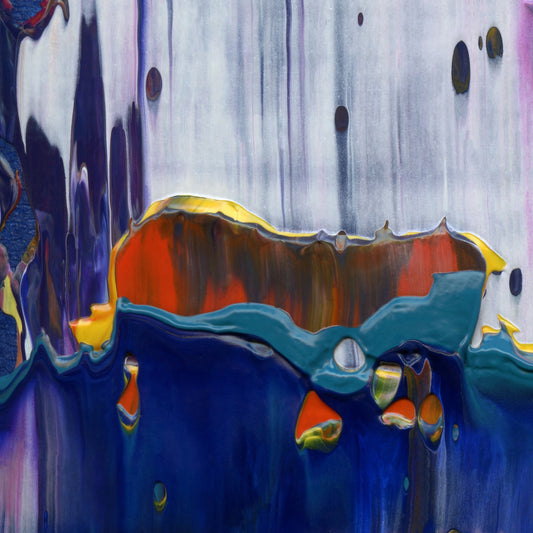The Other Nelson D1 is an abstract oil-on-canvas artwork, a fractal of its parent painting The Other Nelson created by Anna Judd for the Scales Collection.
