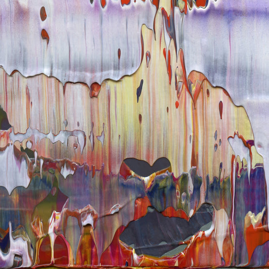 The Other Nelson F2 is an abstract oil-on-canvas artwork, a fractal of its parent painting The Other Nelson created by Anna Judd for the Scales Collection.