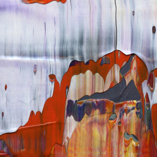 The Other Nelson F3 is an abstract oil-on-canvas artwork, a fractal of its parent painting The Other Nelson created by Anna Judd for the Scales Collection.