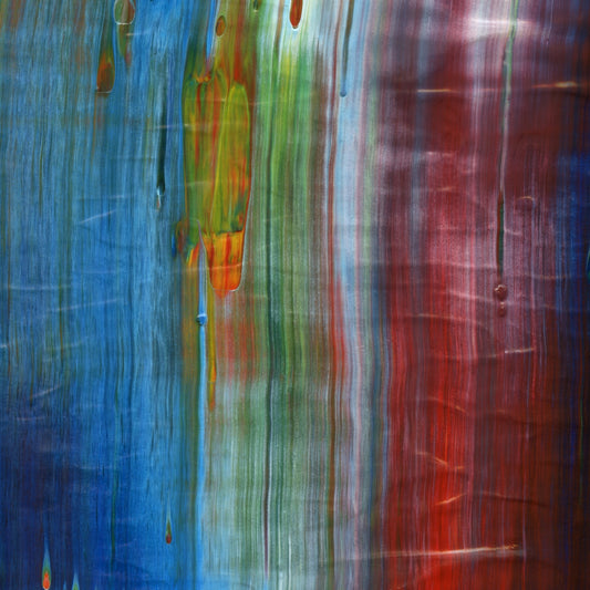 The Safeword is Al Gore B4 is an abstract oil-on-canvas artwork, a fractal of its parent painting The Safeword is Al Gore created by Anna Judd for the Scales Collection.