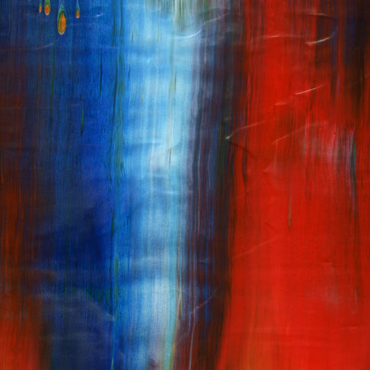 The Safeword is Al Gore C4 is an abstract oil-on-canvas artwork, a fractal of its parent painting The Safeword is Al Gore created by Anna Judd for the Scales Collection.