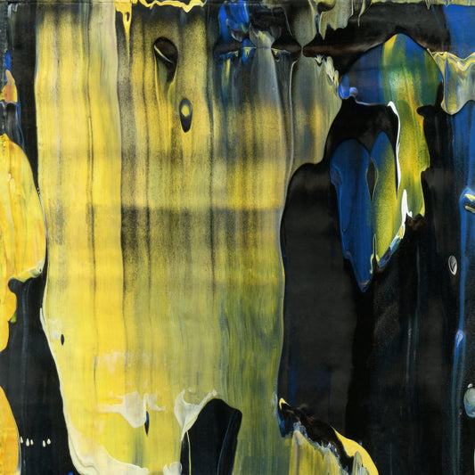 The Tao Made Me Do It A1 is an abstract oil-on-canvas artwork, a fractal of its parent painting The Tao Made Me Do It created by Anna Judd for the Scales Collection.