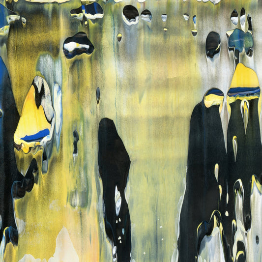 The Tao Made Me Do It A2 is an abstract oil-on-canvas artwork, a fractal of its parent painting The Tao Made Me Do It created by Anna Judd for the Scales Collection.