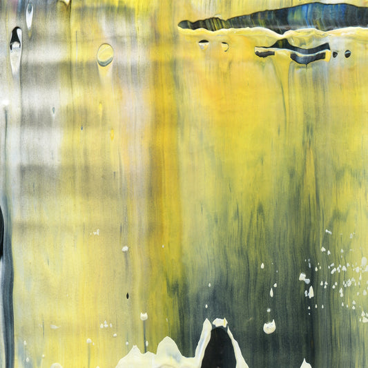 The Tao Made Me Do It A3 is an abstract oil-on-canvas artwork, a fractal of its parent painting The Tao Made Me Do It created by Anna Judd for the Scales Collection.