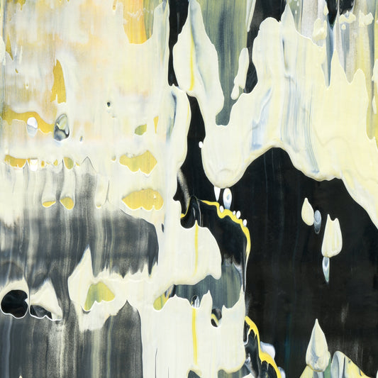 The Tao Made Me Do It B2 is an abstract oil-on-canvas artwork, a fractal of its parent painting The Tao Made Me Do It created by Anna Judd for the Scales Collection.