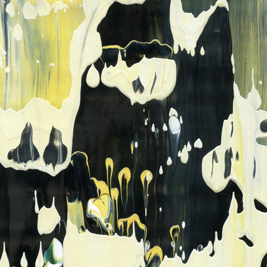 The Tao Made Me Do It B3 is an abstract oil-on-canvas artwork, a fractal of its parent painting The Tao Made Me Do It created by Anna Judd for the Scales Collection.