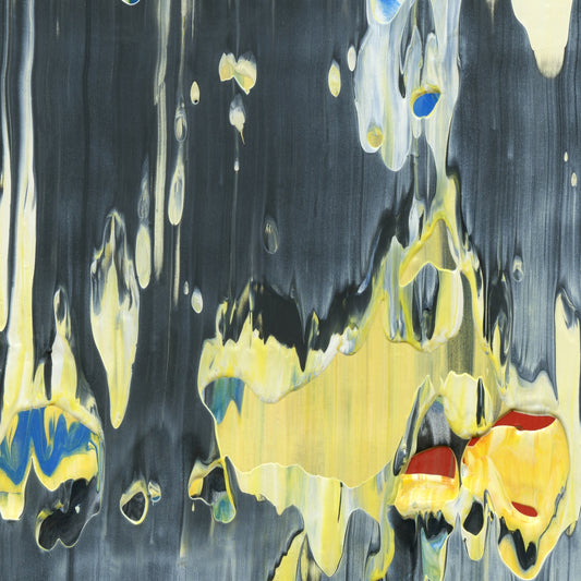 The Tao Made Me Do It D2 is an abstract oil-on-canvas artwork, a fractal of its parent painting The Tao Made Me Do It created by Anna Judd for the Scales Collection.
