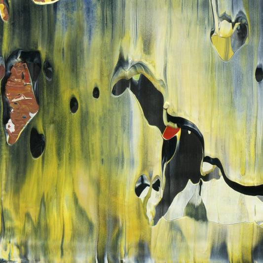 The Tao Made Me Do It E1 is an abstract oil-on-canvas artwork, a fractal of its parent painting The Tao Made Me Do It created by Anna Judd for the Scales Collection.