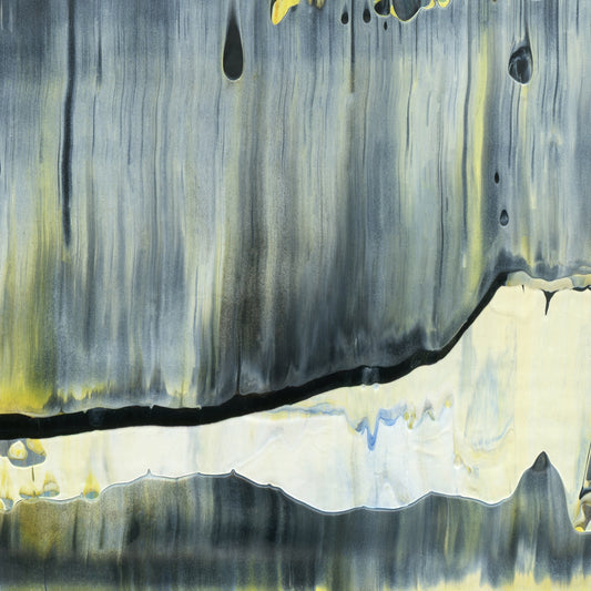 The Tao Made Me Do It E2 is an abstract oil-on-canvas artwork, a fractal of its parent painting The Tao Made Me Do It created by Anna Judd for the Scales Collection.