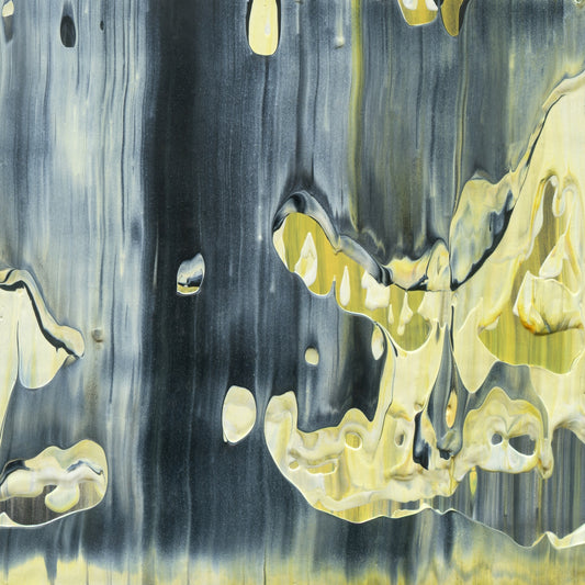 The Tao Made Me Do It E3 is an abstract oil-on-canvas artwork, a fractal of its parent painting The Tao Made Me Do It created by Anna Judd for the Scales Collection.