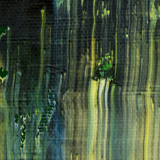 Tie Me To The Mast D3 is an abstract oil-on-canvas artwork, a fractal of its parent painting Tie Me To The Mast created by Anna Judd for the Scales Collection.