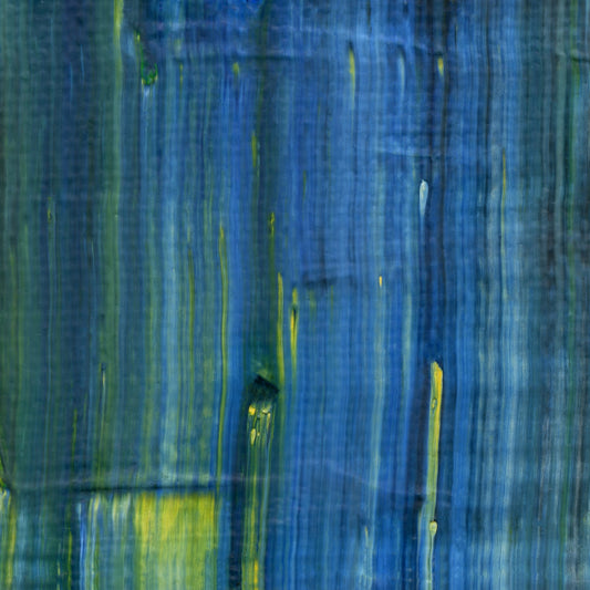 Tie Me To The Mast E1 is an abstract oil-on-canvas artwork, a fractal of its parent painting Tie Me To The Mast created by Anna Judd for the Scales Collection.