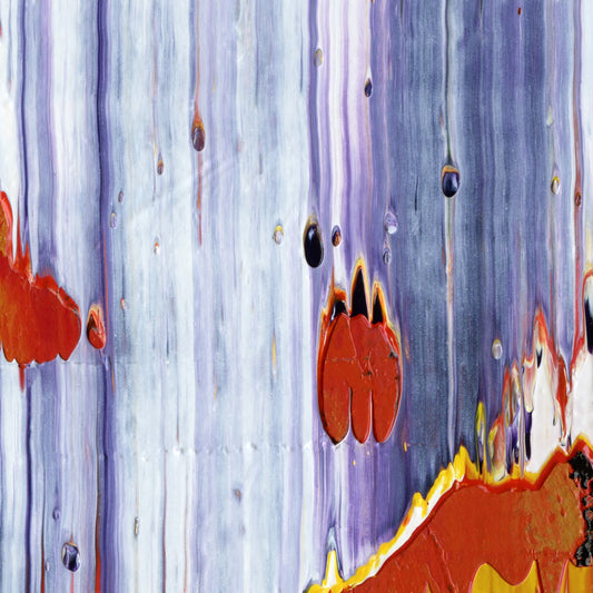 To Sleep Perchance To Dream C3 is an abstract oil-on-canvas artwork, a fractal of its parent painting To Sleep Perchance To Dream created by Anna Judd for the Scales Collection.