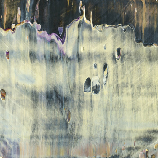 Tomorrow Never Comes F3 is an abstract oil-on-canvas artwork, a fractal of its parent painting Tomorrow Never Comes created by Anna Judd for the Scales Collection.