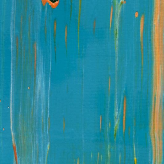 Truth is a Helium Balloon C4 is an abstract oil-on-canvas artwork, a fractal of its parent painting Truth is a Helium Balloon created by Anna Judd for the Scales Collection.