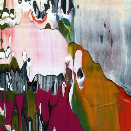Unchained in Oahu B3 is an abstract oil-on-canvas artwork, a fractal of its parent painting Unchained in Oahu created by Anna Judd for the Scales Collection.