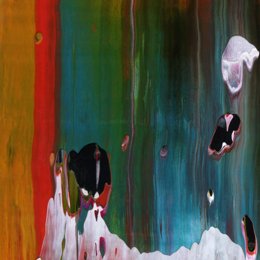 Unchained in Oahu C1 is an abstract oil-on-canvas artwork, a fractal of its parent painting Unchained in Oahu created by Anna Judd for the Scales Collection.