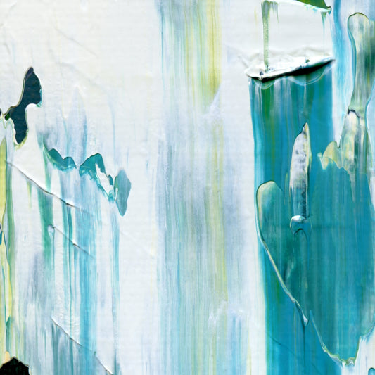 Waltz of Water C1 is an abstract oil-on-canvas artwork, a fractal of its parent painting Waltz of Water created by Anna Judd for the Scales Collection.