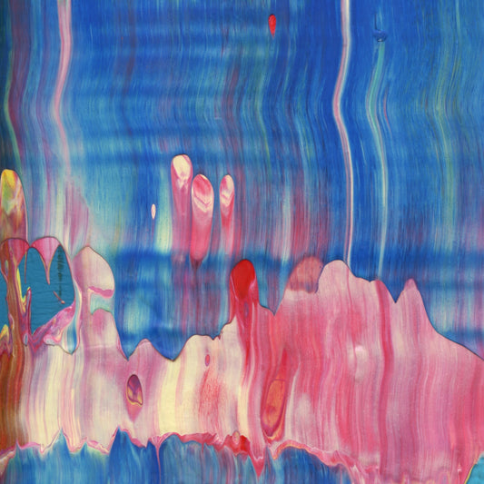 Wanton Guru B1 is an abstract oil-on-canvas artwork, a fractal of its parent painting Wanton Guru created by Anna Judd for the Scales Collection.