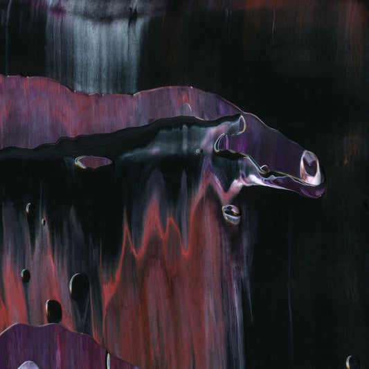 When Women Were Birds A4 is an abstract oil-on-canvas artwork, a fractal of its parent painting When Women Were Birds created by Anna Judd for the Scales Collection.