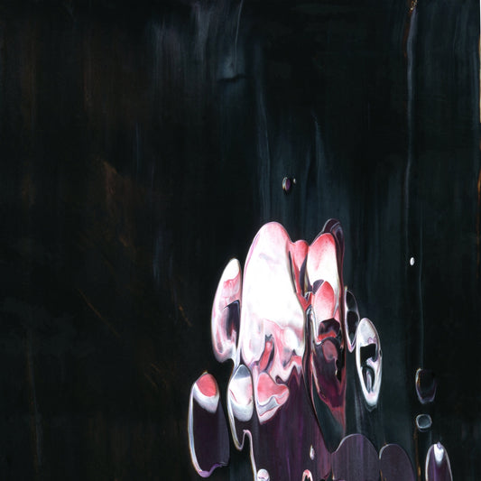 When Women Were Birds A5 is an abstract oil-on-canvas artwork, a fractal of its parent painting When Women Were Birds created by Anna Judd for the Scales Collection.