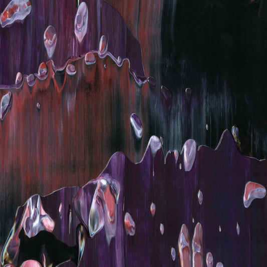 When Women Were Birds B4 is an abstract oil-on-canvas artwork, a fractal of its parent painting When Women Were Birds created by Anna Judd for the Scales Collection.