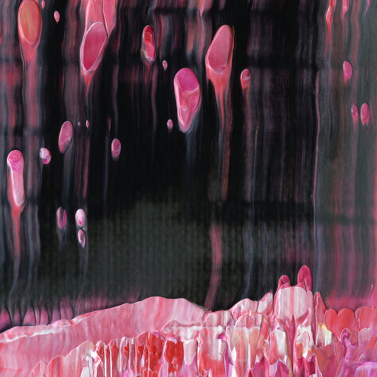 You Got That C4 Kind of Love G5 is an abstract oil-on-canvas artwork, a fractal of its parent painting You Got That C4 Kind of Love created by Anna Judd for the Scales Collection.