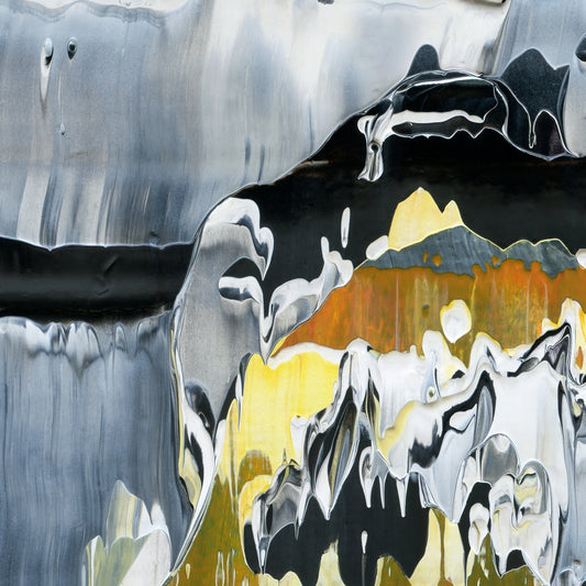 Zen of Getting Lost  A2 is an abstract oil-on-canvas artwork, a fractal of its parent painting Zen of Getting Lost  created by Anna Judd for the Scales Collection.