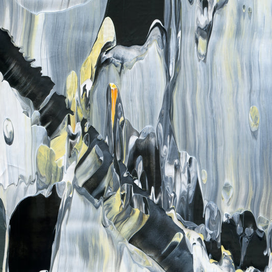 Zen of Getting Lost  C1 is an abstract oil-on-canvas artwork, a fractal of its parent painting Zen of Getting Lost  created by Anna Judd for the Scales Collection.