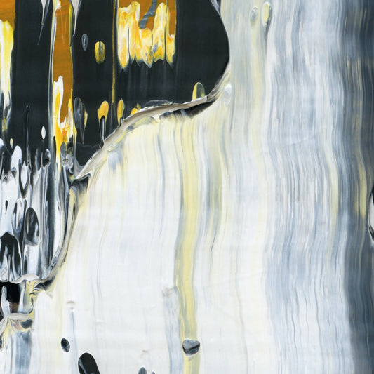 Zen of Getting Lost  D4 is an abstract oil-on-canvas artwork, a fractal of its parent painting Zen of Getting Lost  created by Anna Judd for the Scales Collection.